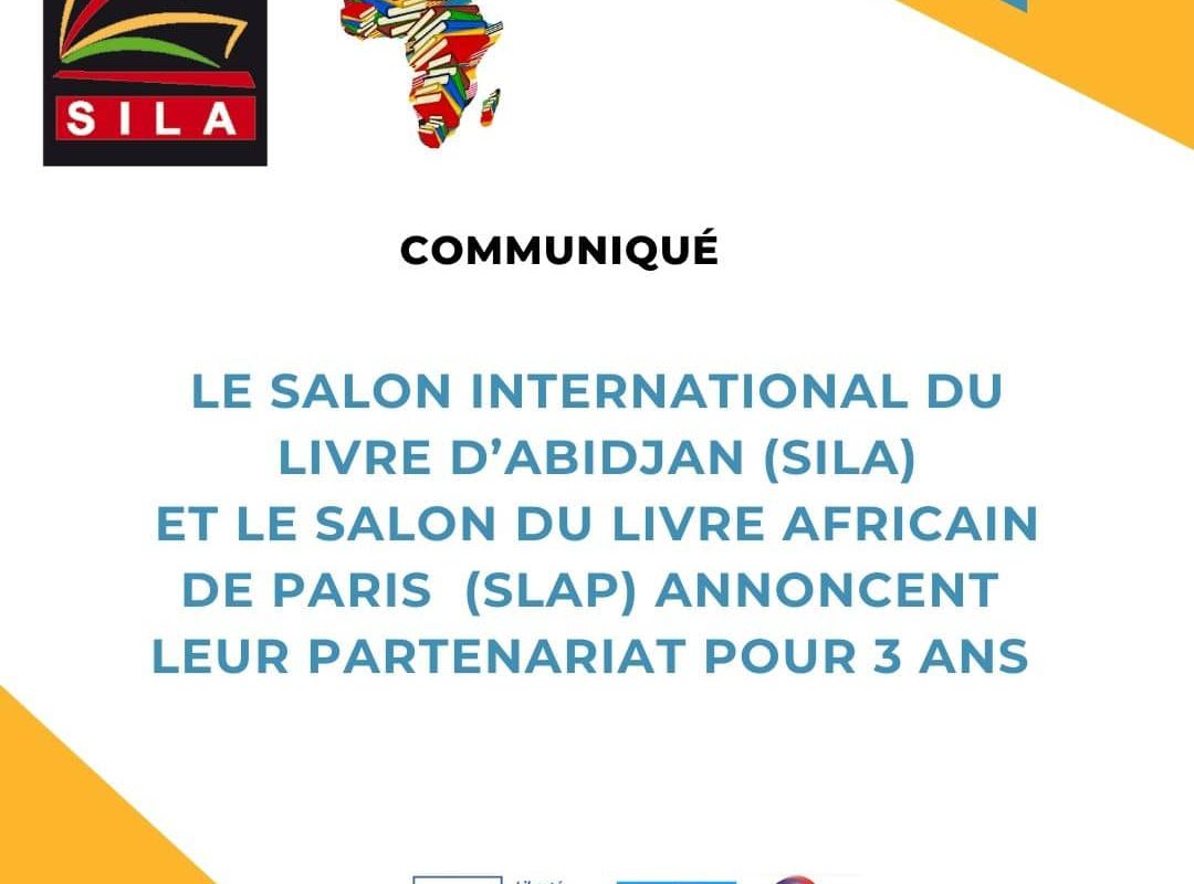 Le SILA et le Salon du livre africain de Paris (SLAP) annoncent un partenariat pour trois ans